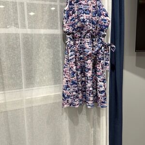 Guess Multicolor Abstract Dress